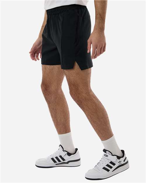 Adidas Mens Woven 7 Shorts side black