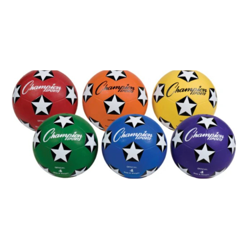 Sports Colored Rubber Soccer Balls