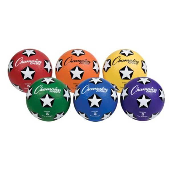 Sports Colored Rubber Soccer Balls