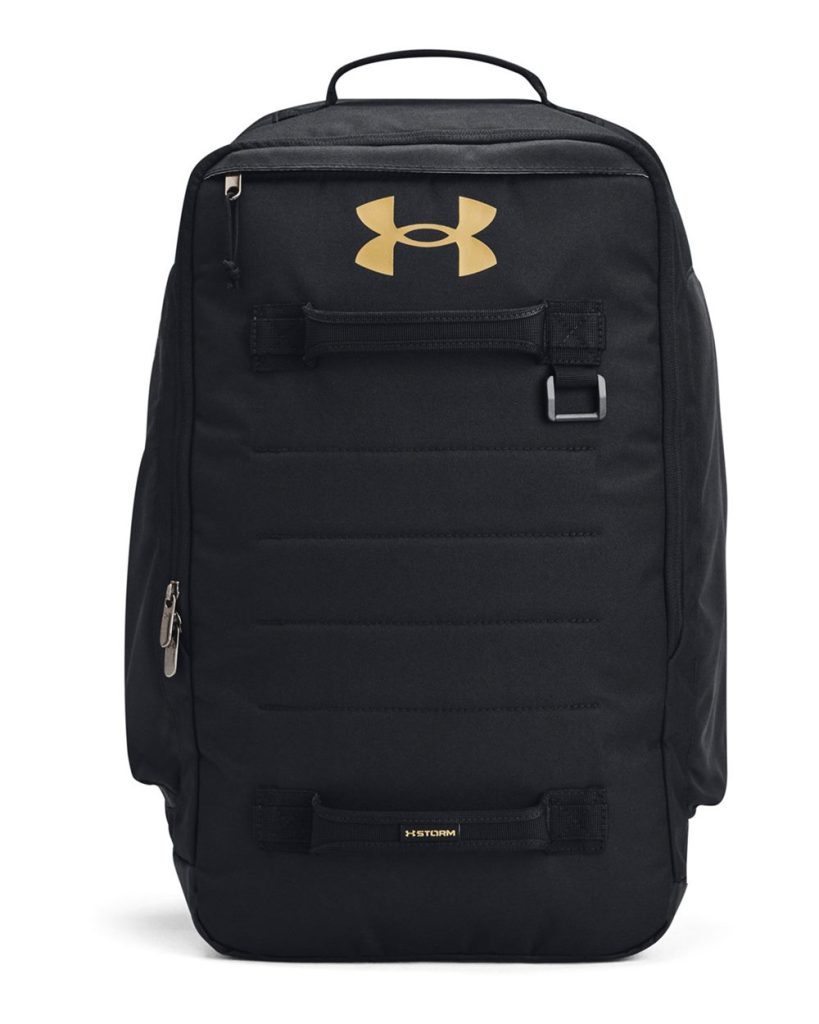 Under Armour Contain Laptop Backpack 2.0 - Black/MT Gold