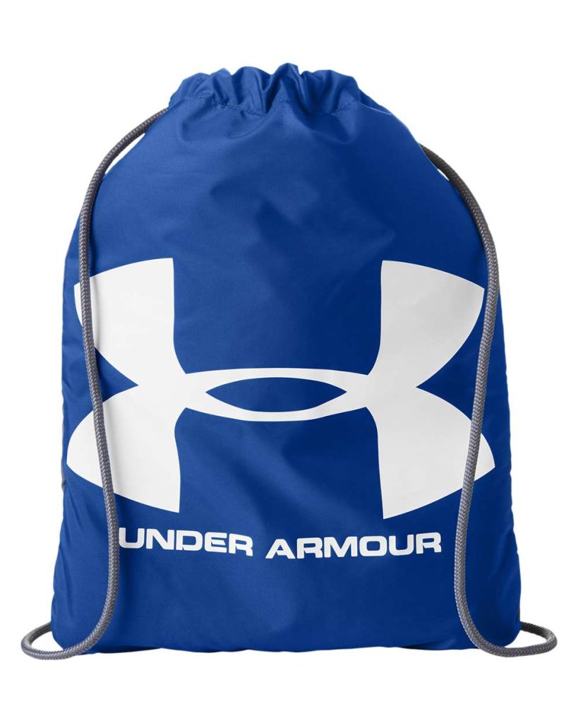 Under Armour Ozsee Sackpack Drawstring Bag - Royal/Steel