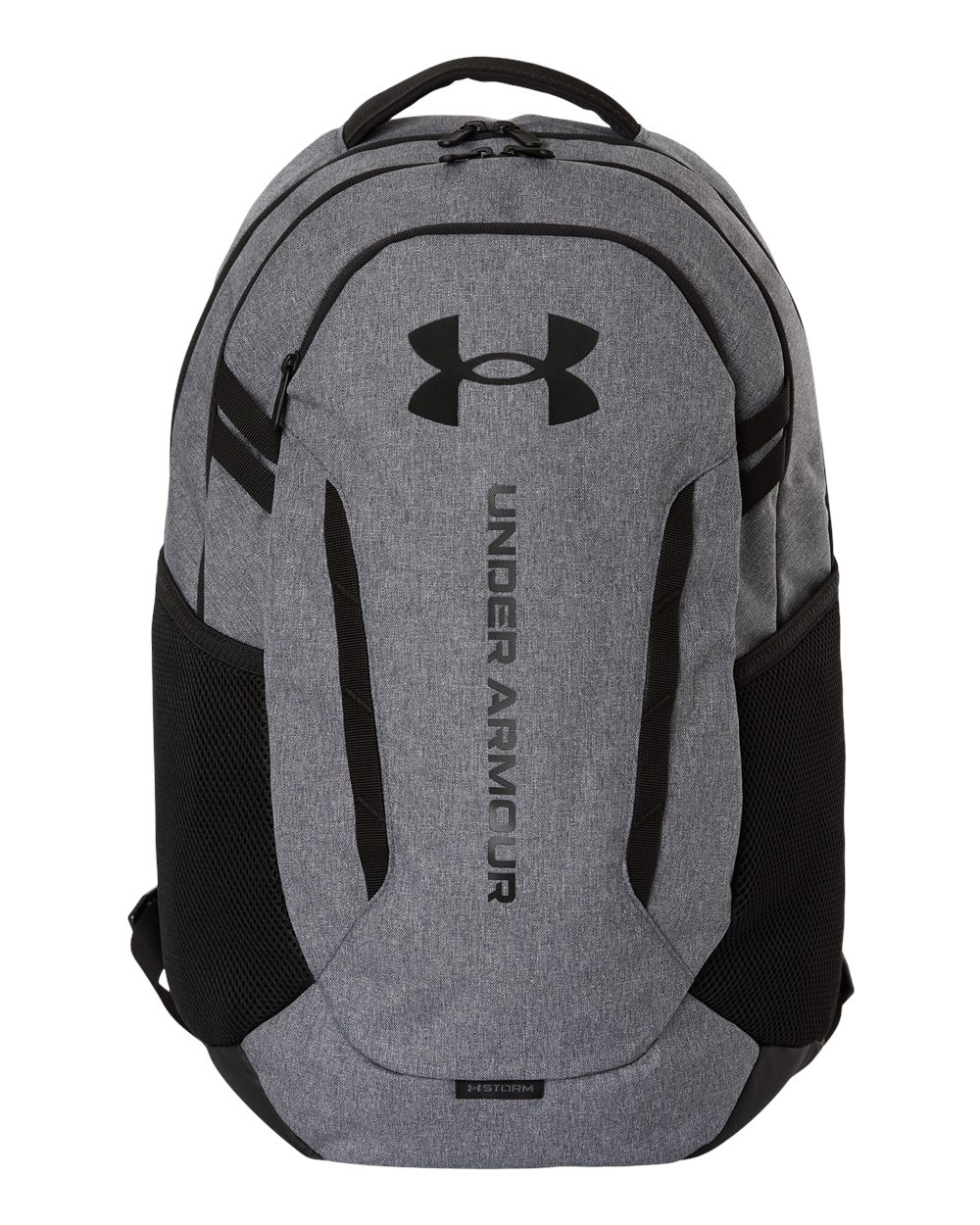 Under Armour Hustle Backpack 6.0 - Castlerock Heather/Black