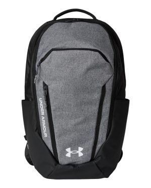 Under Armour 32L No Weigh Team Backpack - Castlerock Heather/Black/White