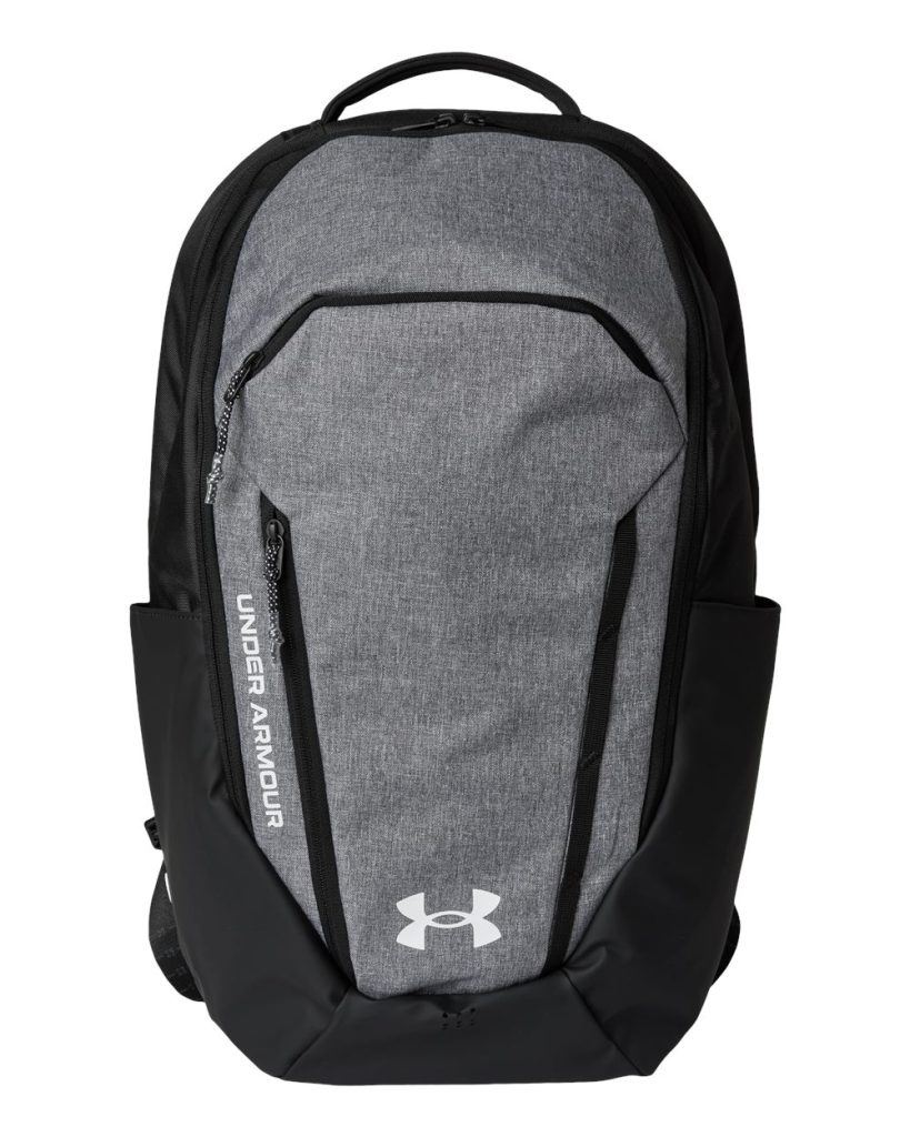 Under Armour 32L No Weigh Team Backpack - Castlerock Heather/Black/White
