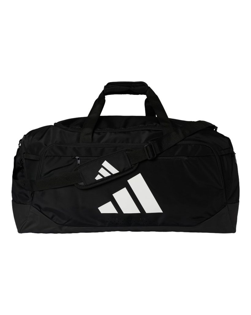 Adidas Defender 5 Large Duffel Bag - Black/Black