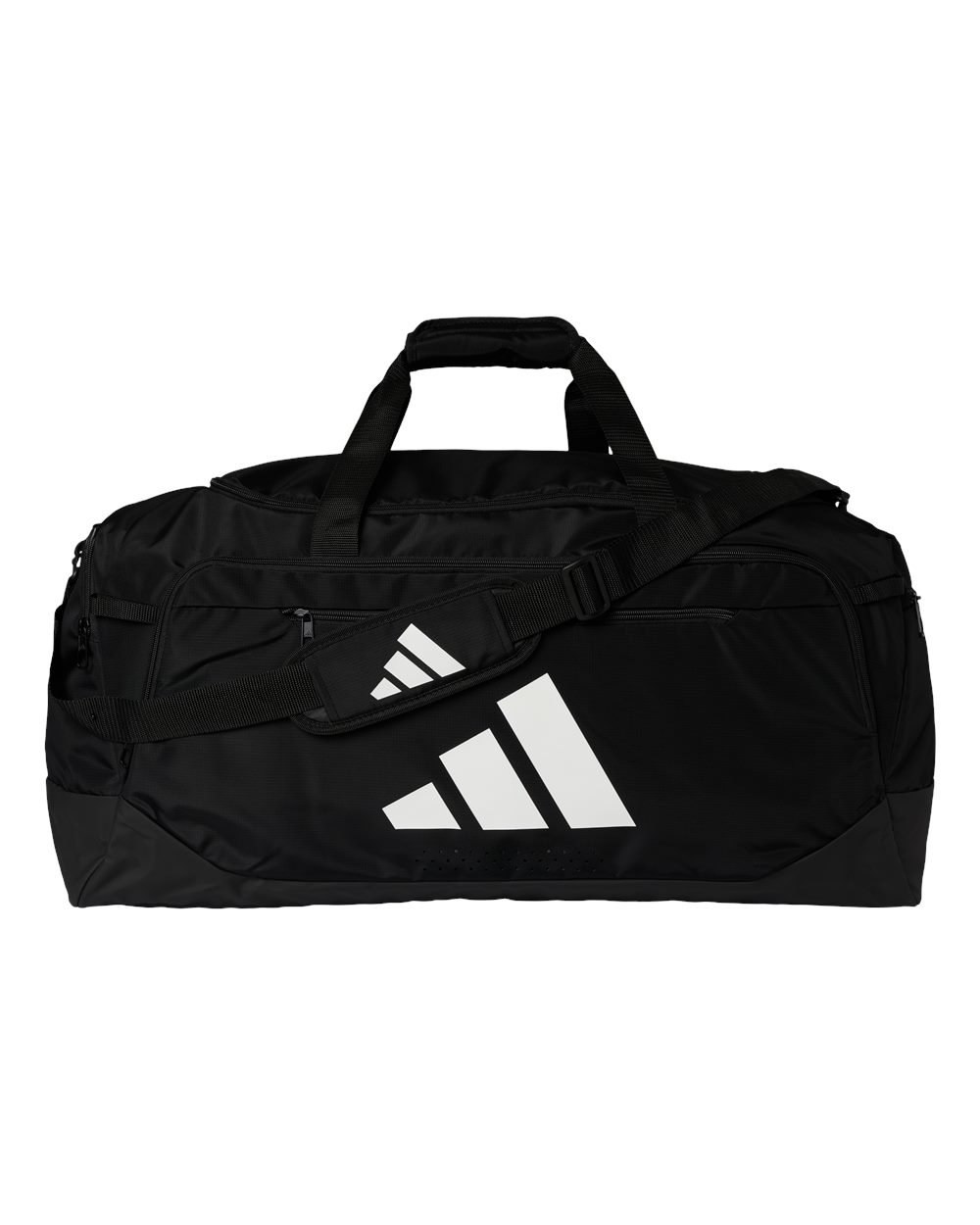 Adidas Defender 5 Large Duffel Bag - Black/Black