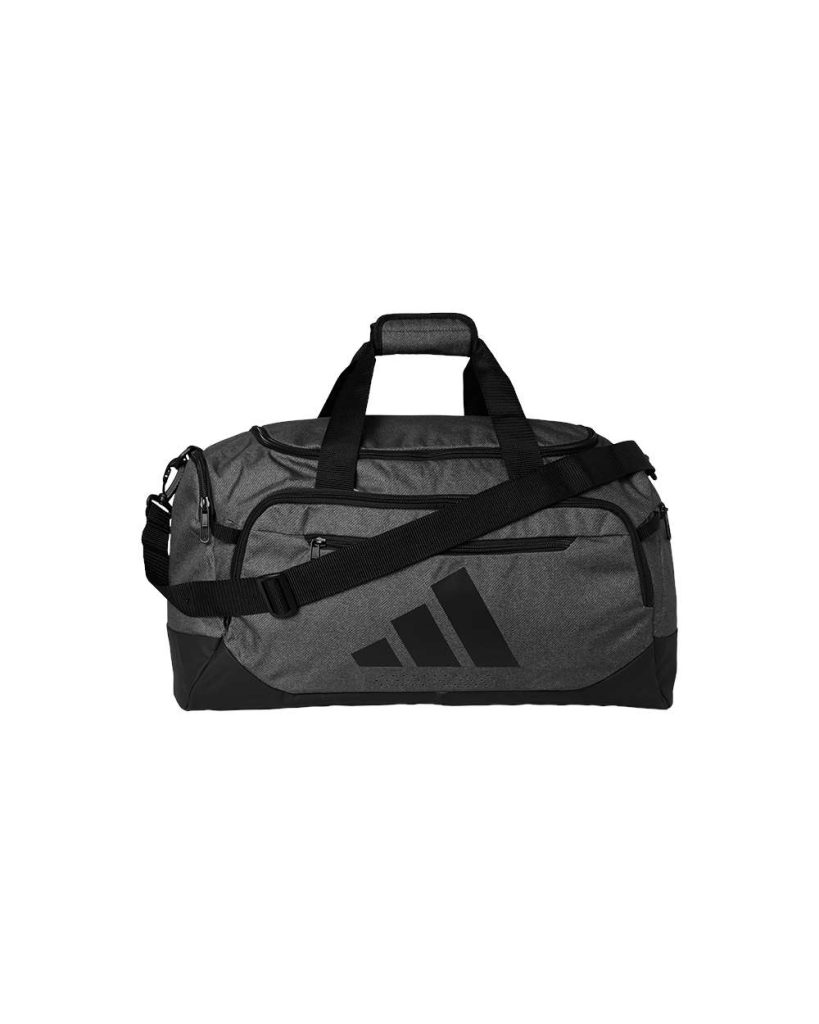 Adidas Defender 5 Small Duffel Bag - Twill Onix Grey/Black