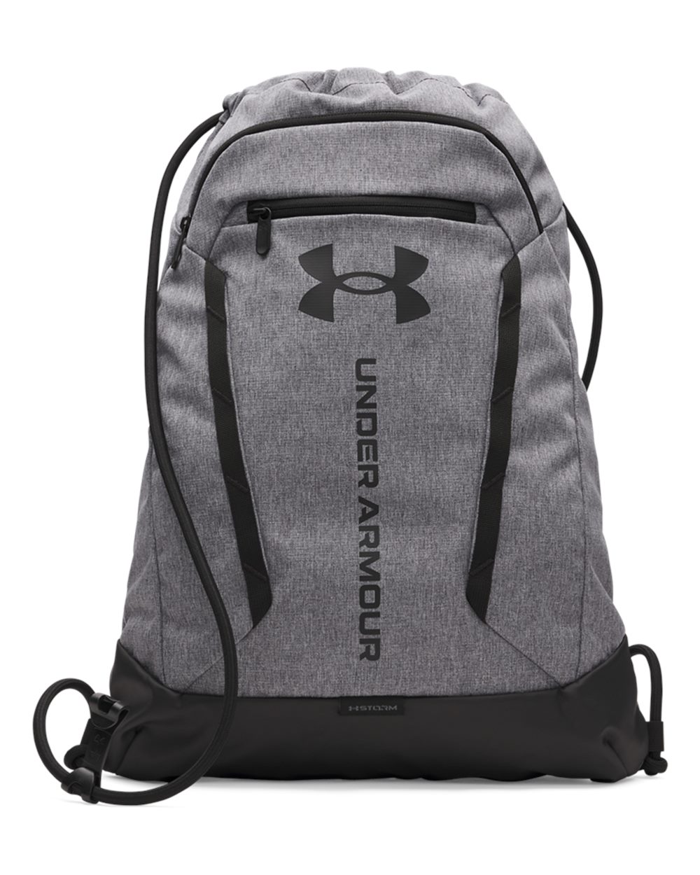 Under Armour Hustle Sackpack - Castlerock/Black/Black
