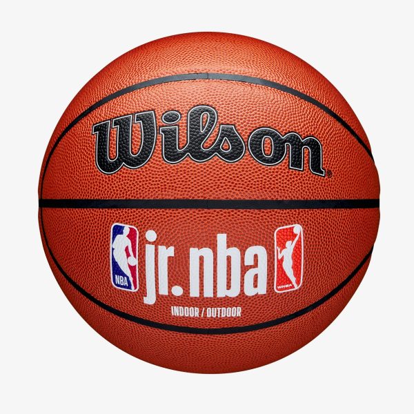 Officially licensed Jr. NBA indoor/outdoor basketball.
