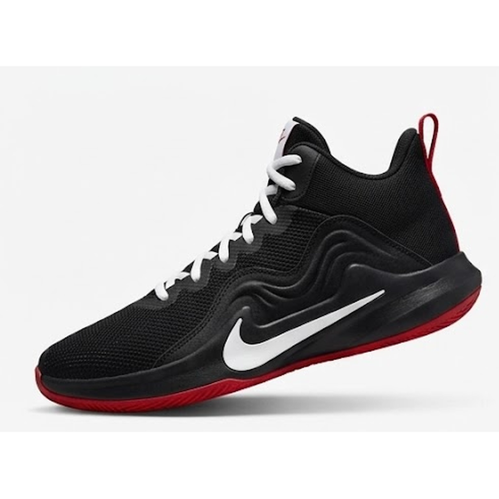 Nike Precision 8 Mid 'Black Red' - Image 1