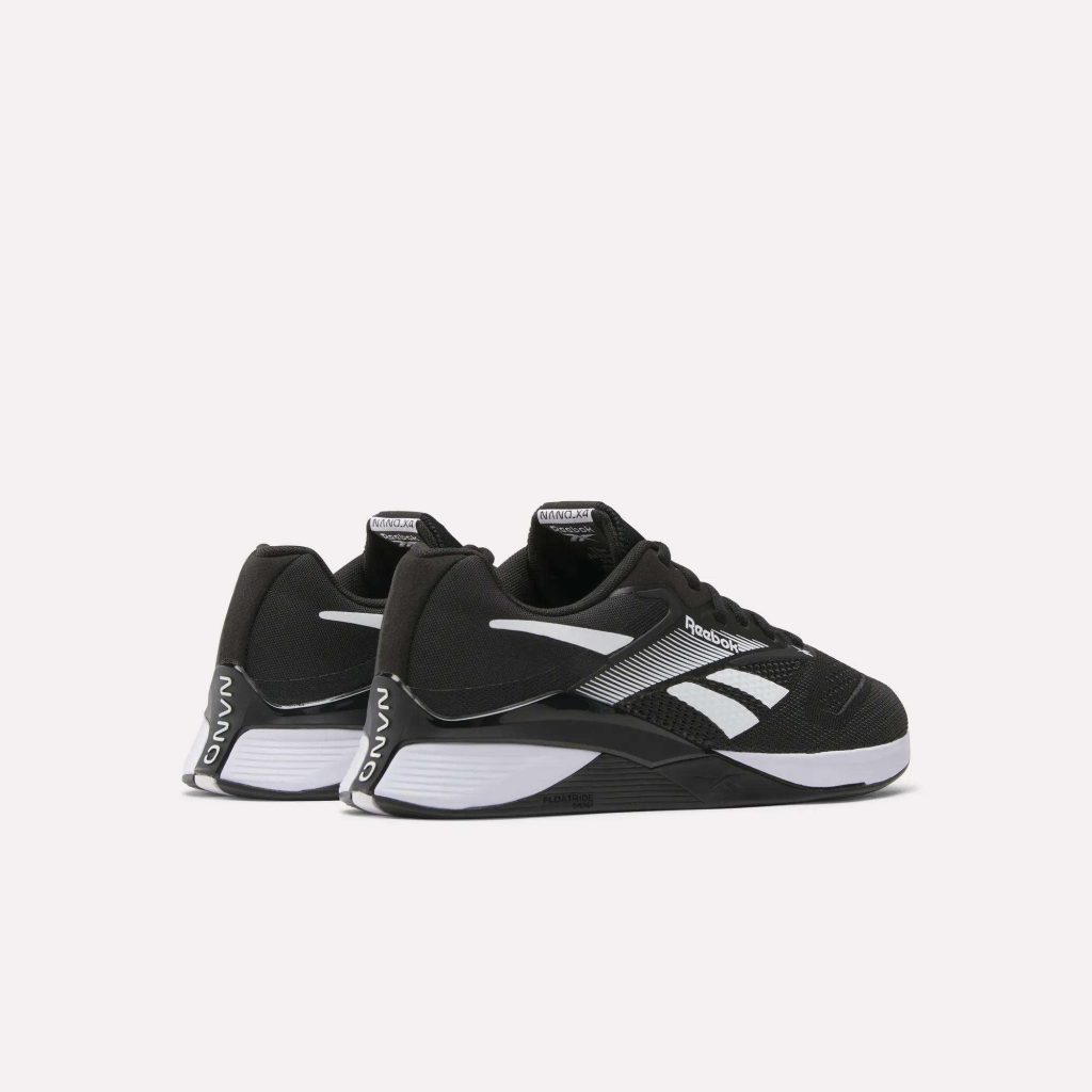 Reebok Nano X4 Training Shoe — Black / White — Men’s 9
