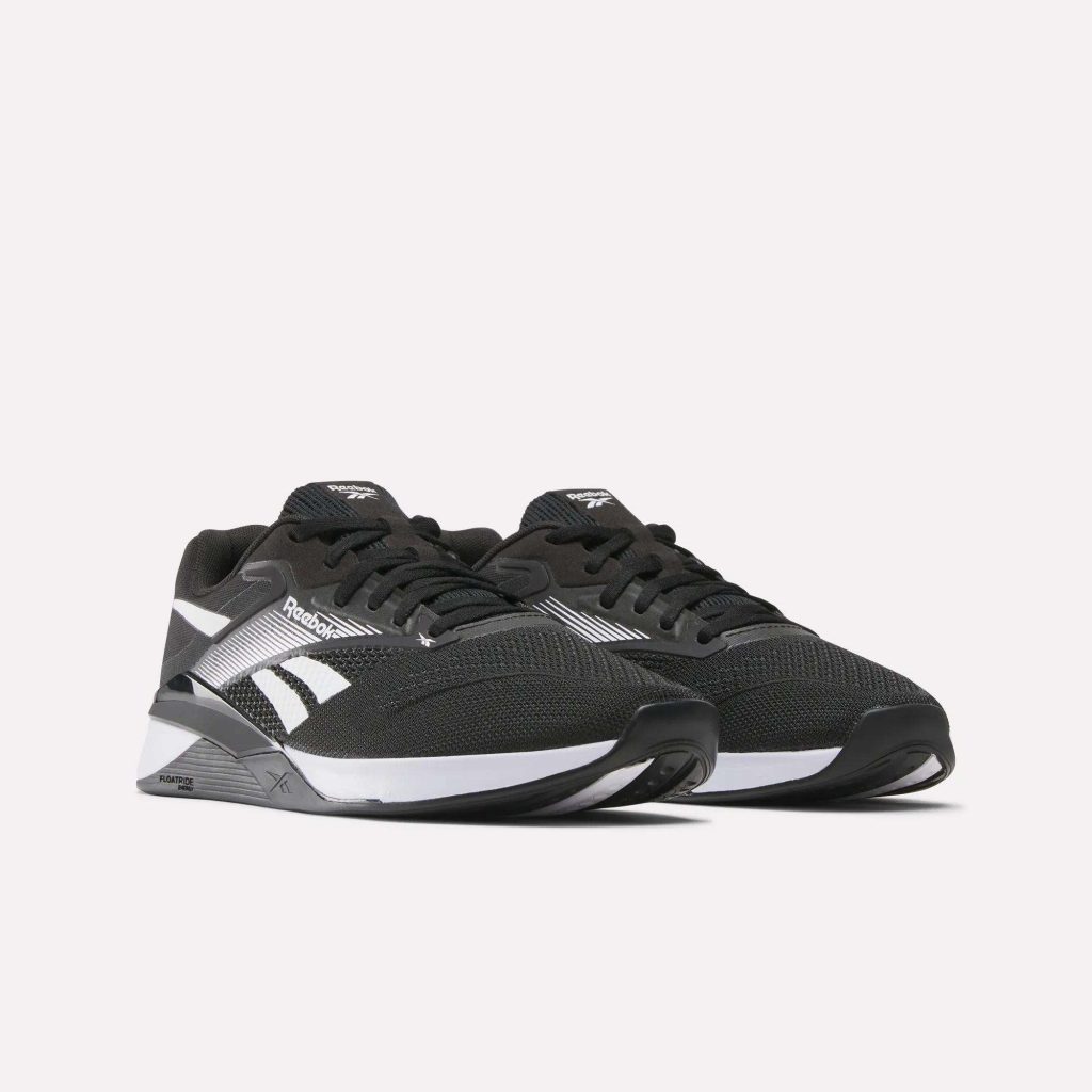 Reebok Nano X4 Training Shoe — Black / White — Men’s 9