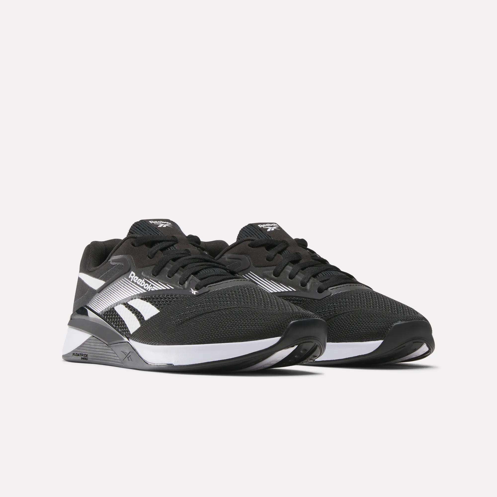 Reebok Nano X4 Training Shoe — Black / White — Men’s 9 - Image 4