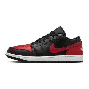 Air Jordan 1 Low Black/Varsity Red 553558-067