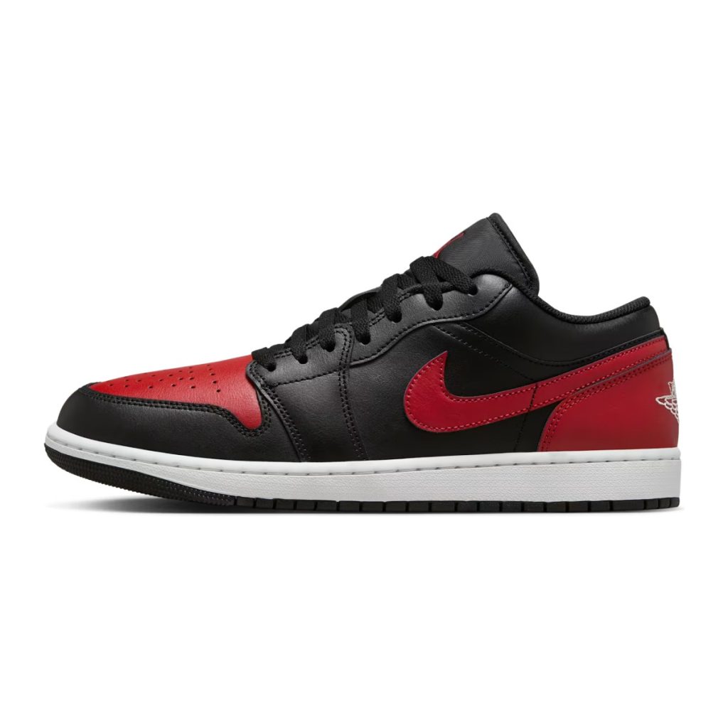 Air Jordan 1 Low Black/Varsity Red 553558-067