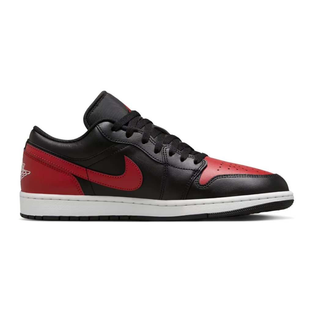 Air Jordan 1 Low Black/Varsity Red 553558-067