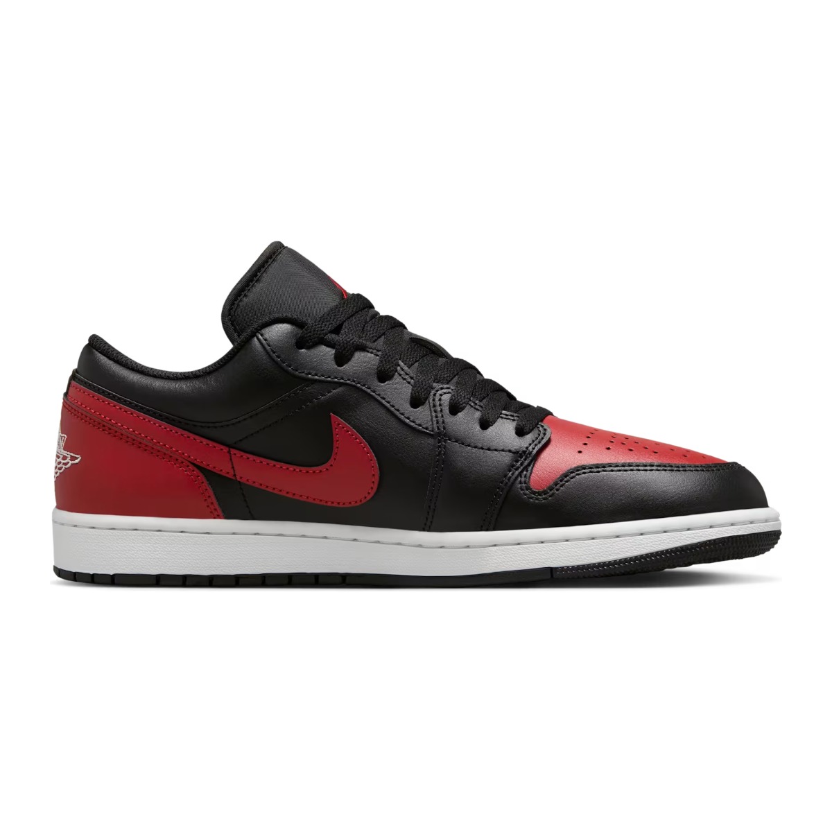 Air Jordan 1 Low Black/Varsity Red 553558-067 - Image 5
