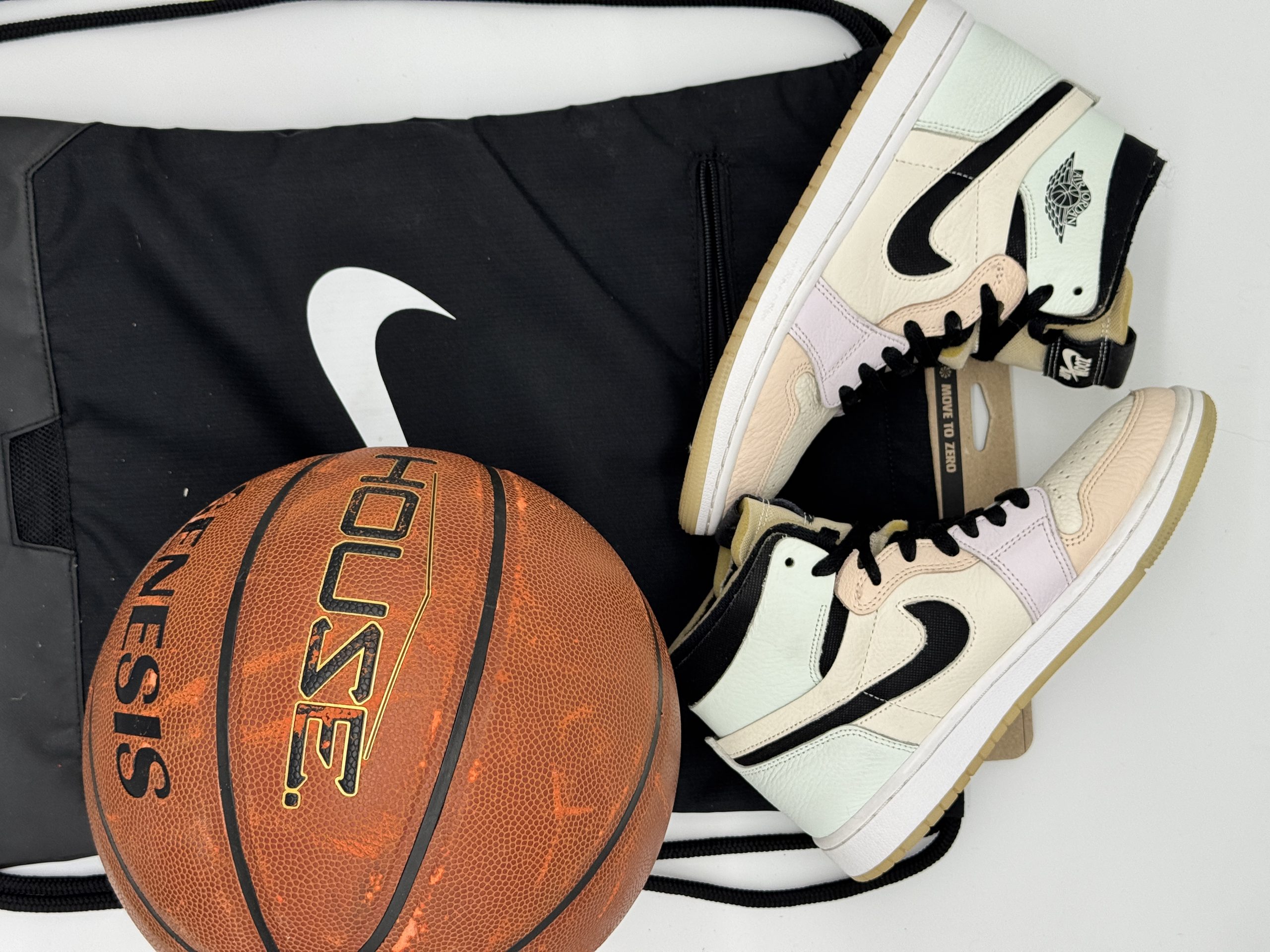 The RUN — ball, bag, and pair, ready to go