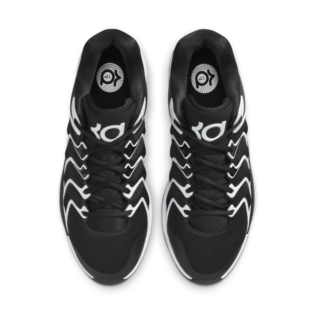 Nike KD 17 TB Black White — HJ7387-101