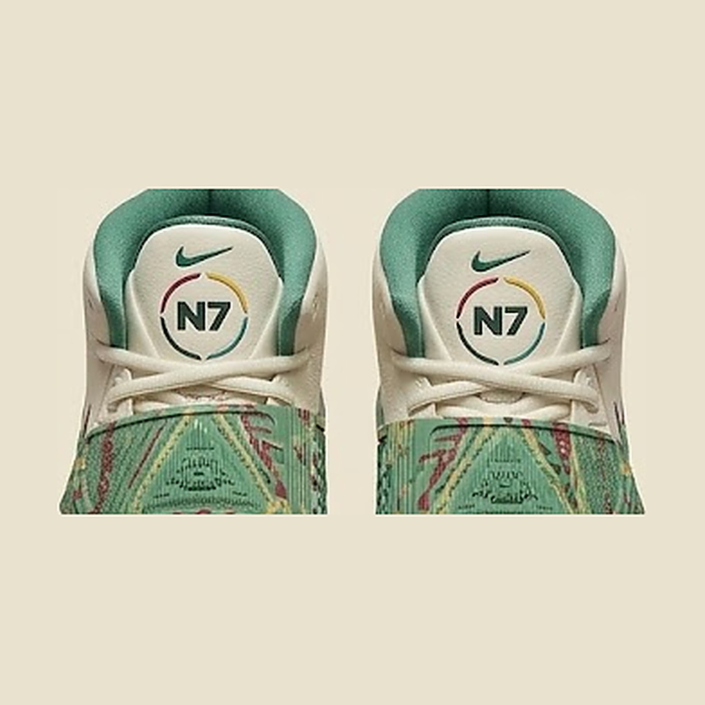 Nike Kyrie 6 N7 Sail Green - Image 5
