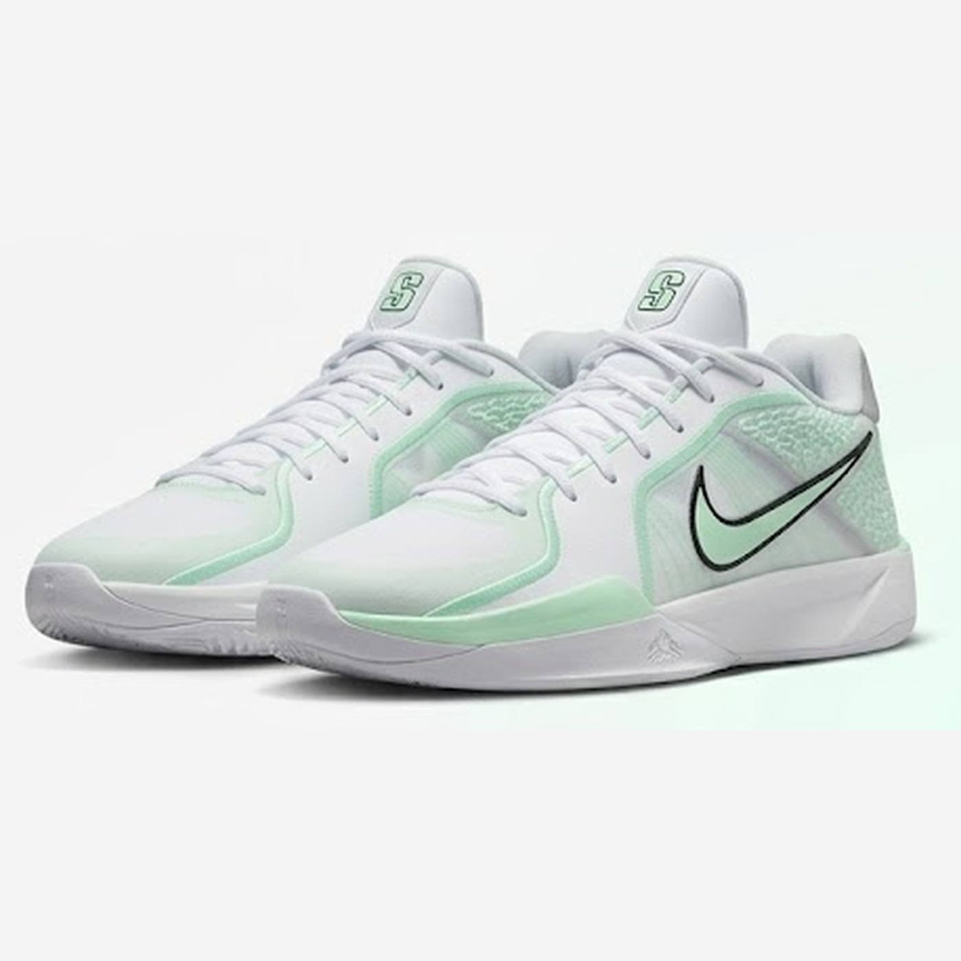 Nike Sabrina 3 White/Mint/Black - Image 2