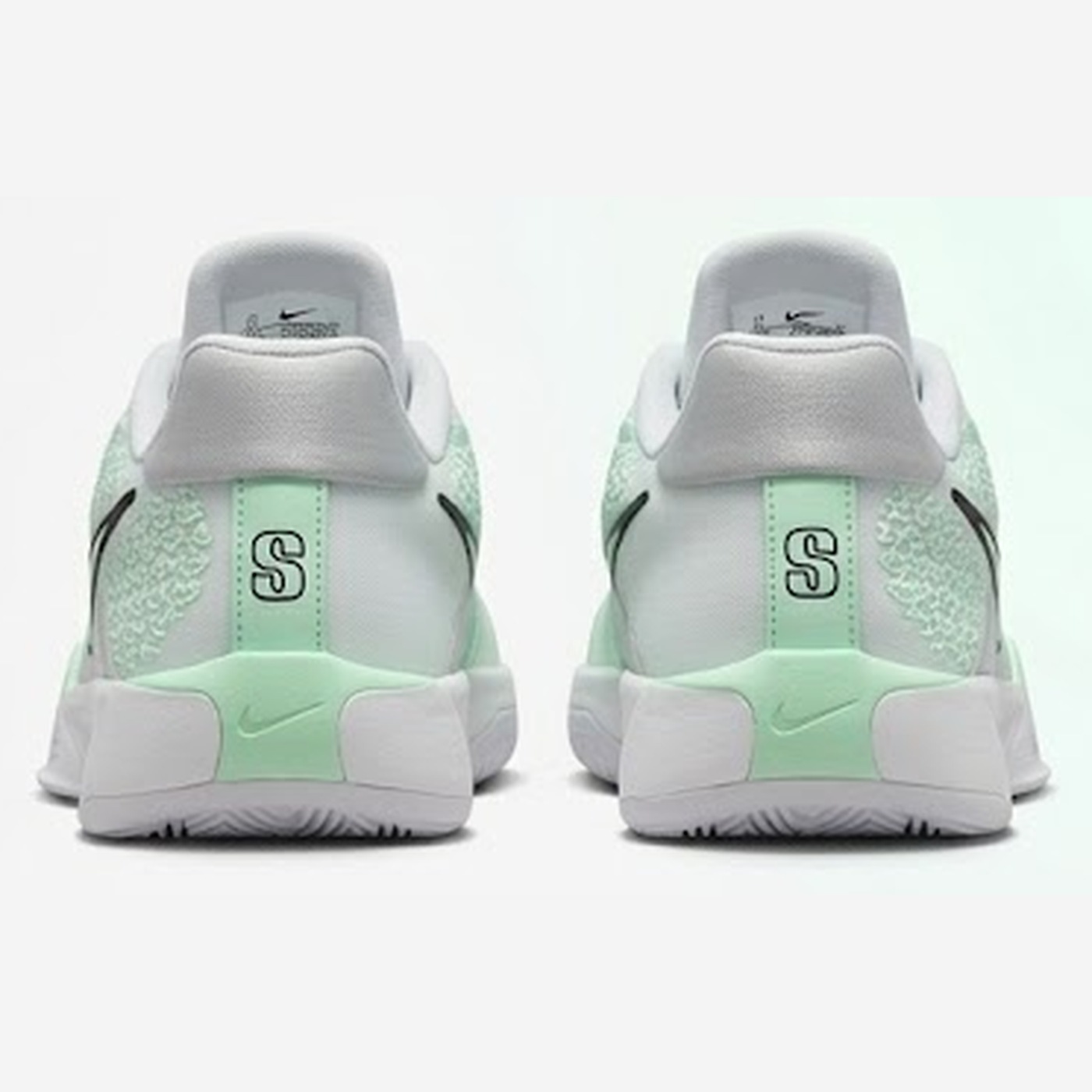 Nike Sabrina 3 White/Mint/Black - Image 3