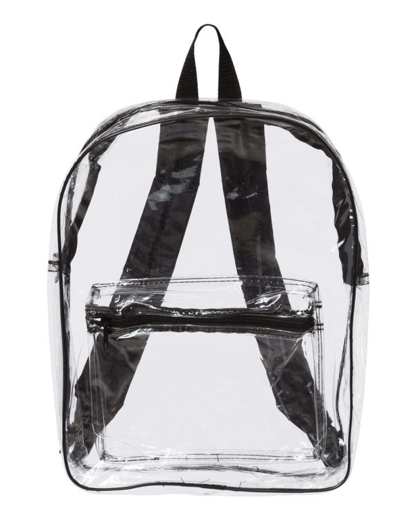 Paschal Panthers Clear Backpack - stadium compliant clear bag