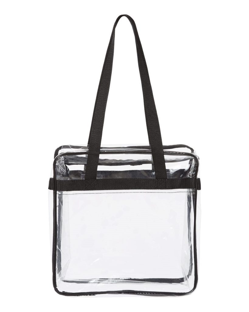 Paschal Panthers Clear Zip Tote - stadium compliant clear bag