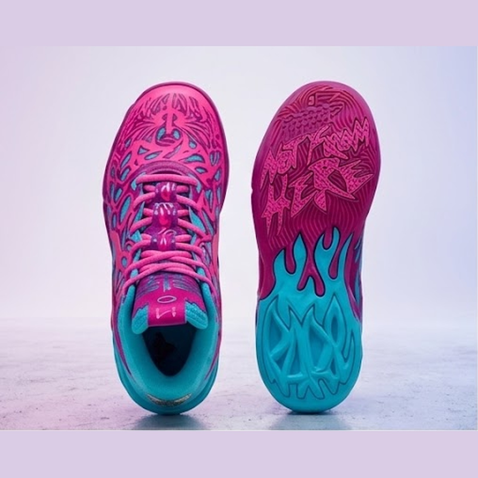 PUMA LaMelo Ball MB.04 Blue/Purple - Image 2