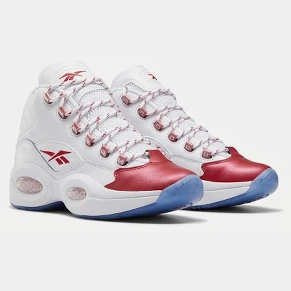 Reebok Question Mid White/Red