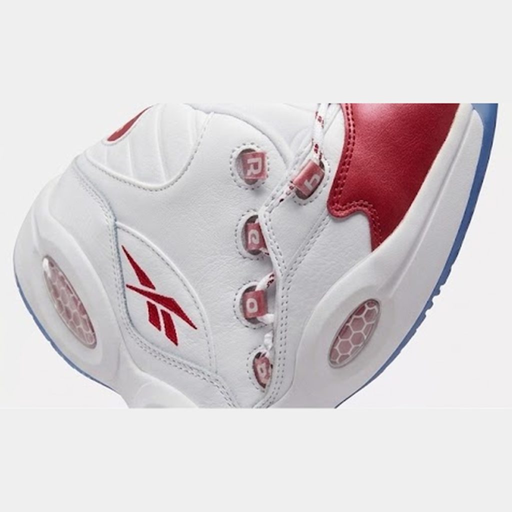 Reebok Question Mid White/Red