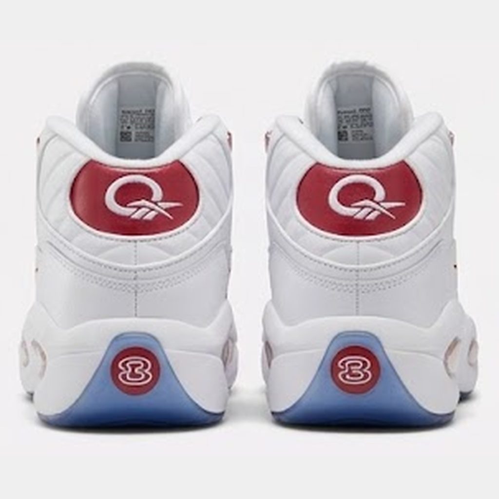 Reebok Question Mid White/Red