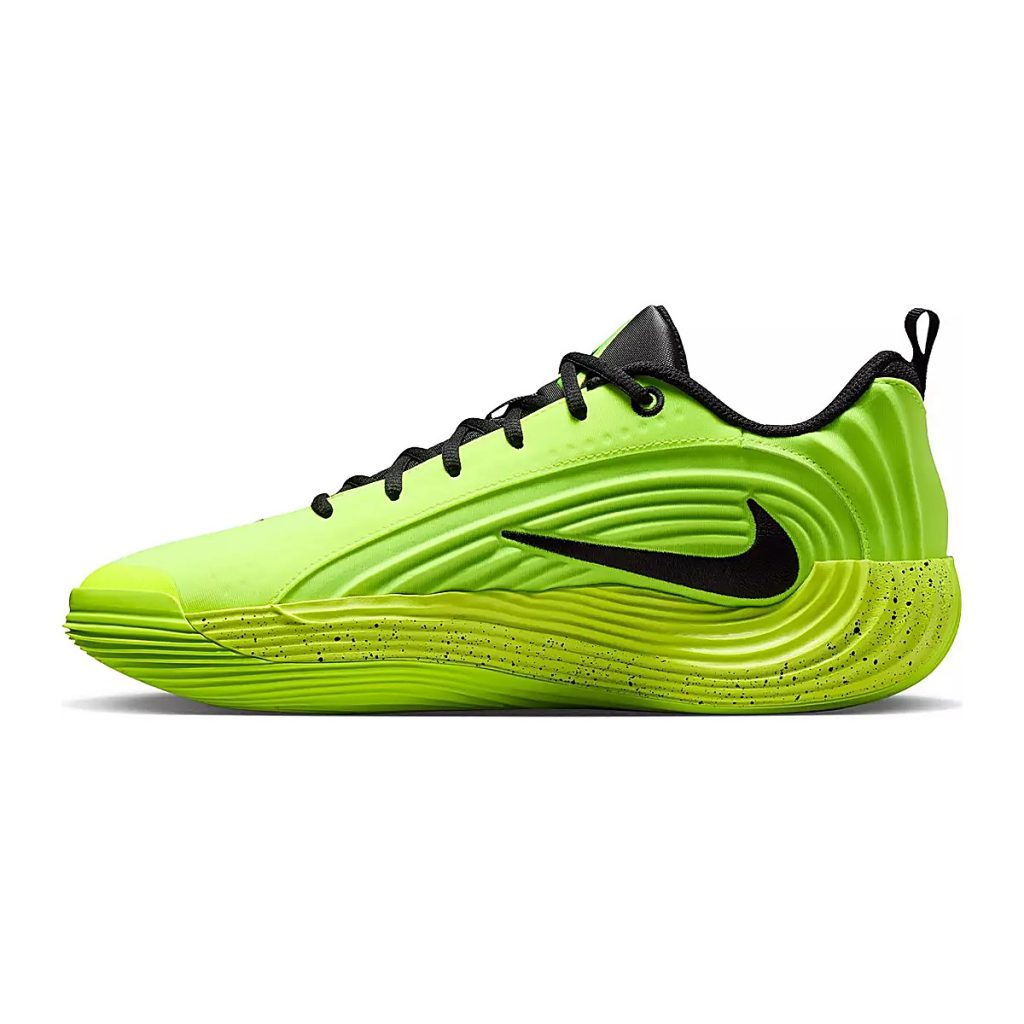 Nike Giannis Immortality 5 Barely Volt Black IM5130-700 medial profile