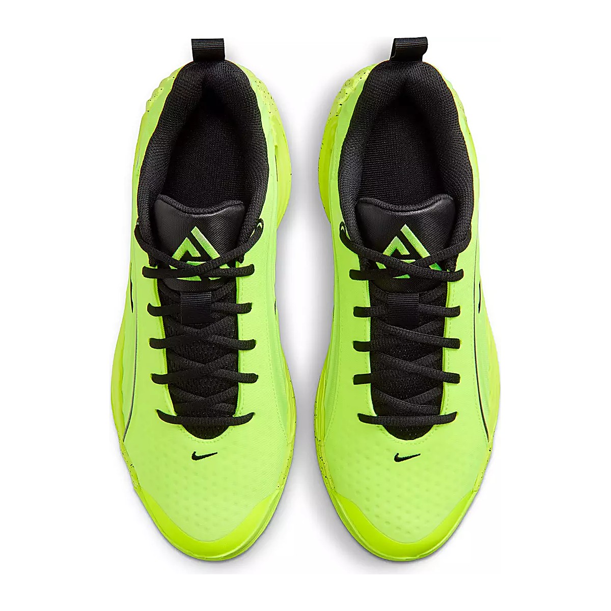 Nike Giannis Immortality 5 Barely Volt Black IM5130-700 top-down pair