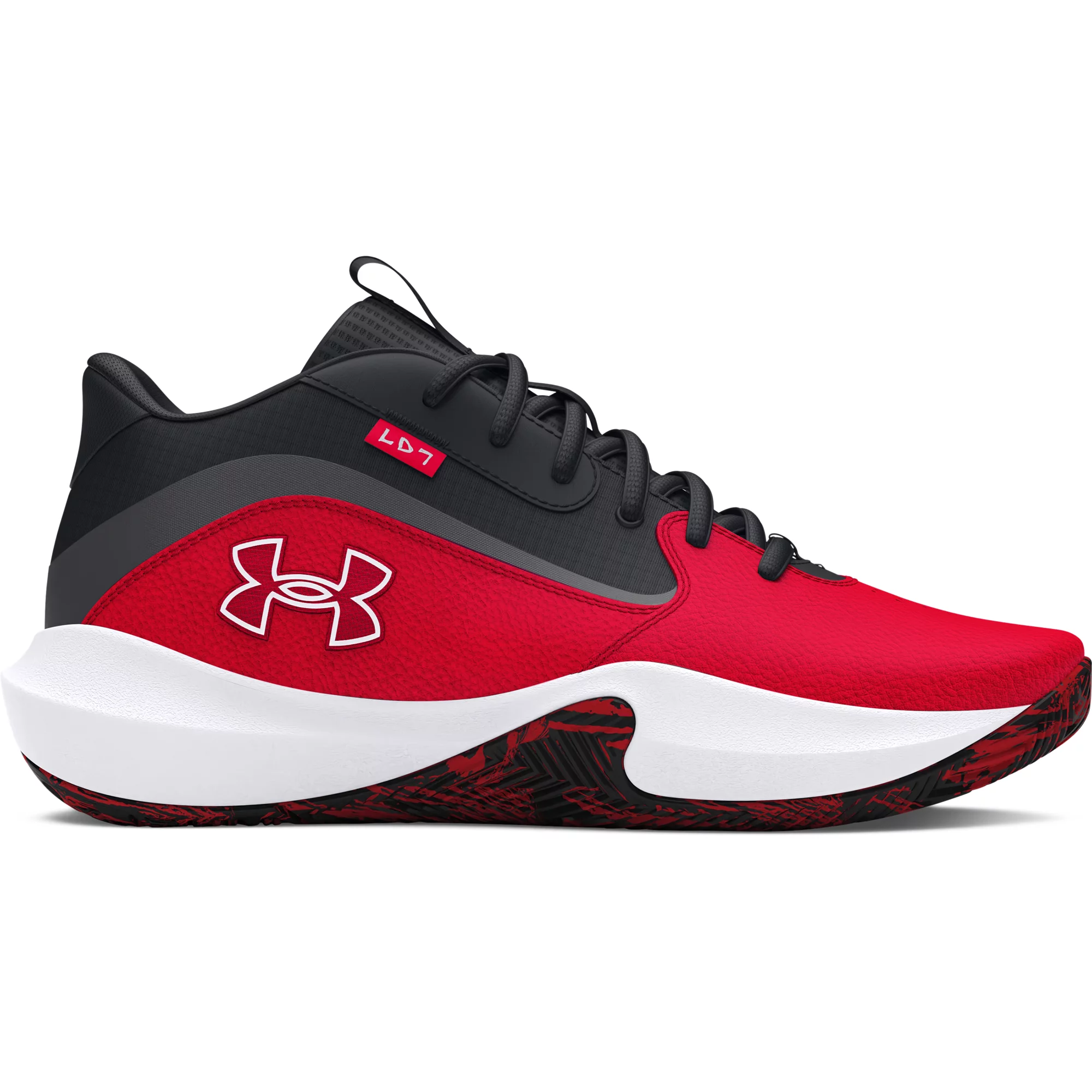 Under Armour Lockdown 7 Red/Black 3028512-600 - Image 1