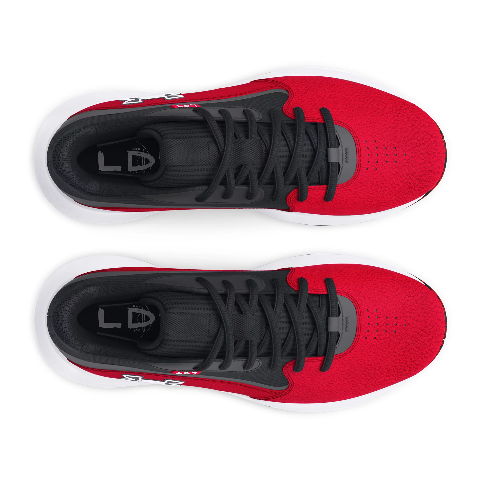 Under Armour Lockdown 7 Red/Black 3028512-600 - Image 4