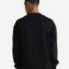 Grey Bunker Max Heavy Crewneck in Black, back