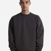 Grey Bunker Max Heavy Crewneck in Shadow, front