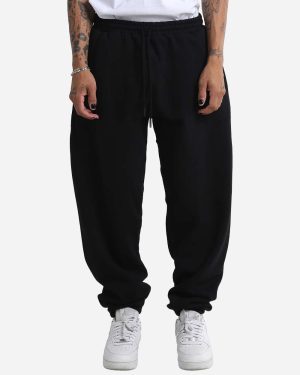 Grey Bunker Max Heavy Sweatpant in Black, front