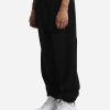 Grey Bunker Max Heavy Sweatpant in Black, side