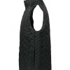 Holloway Men's Repreve Eco Quilted Vest in Black, side