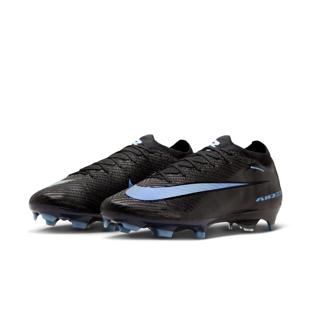 Nike Air Zoom Mercurial Vapor 16 Elite FG — Black / Ice Blue — Men’s 13