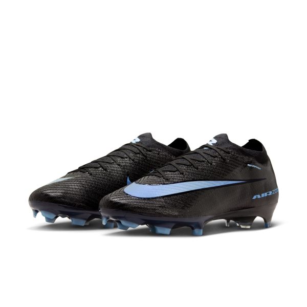 Nike Air Zoom Mercurial Vapor 16 Elite FG — Black / Ice Blue — Men’s 13