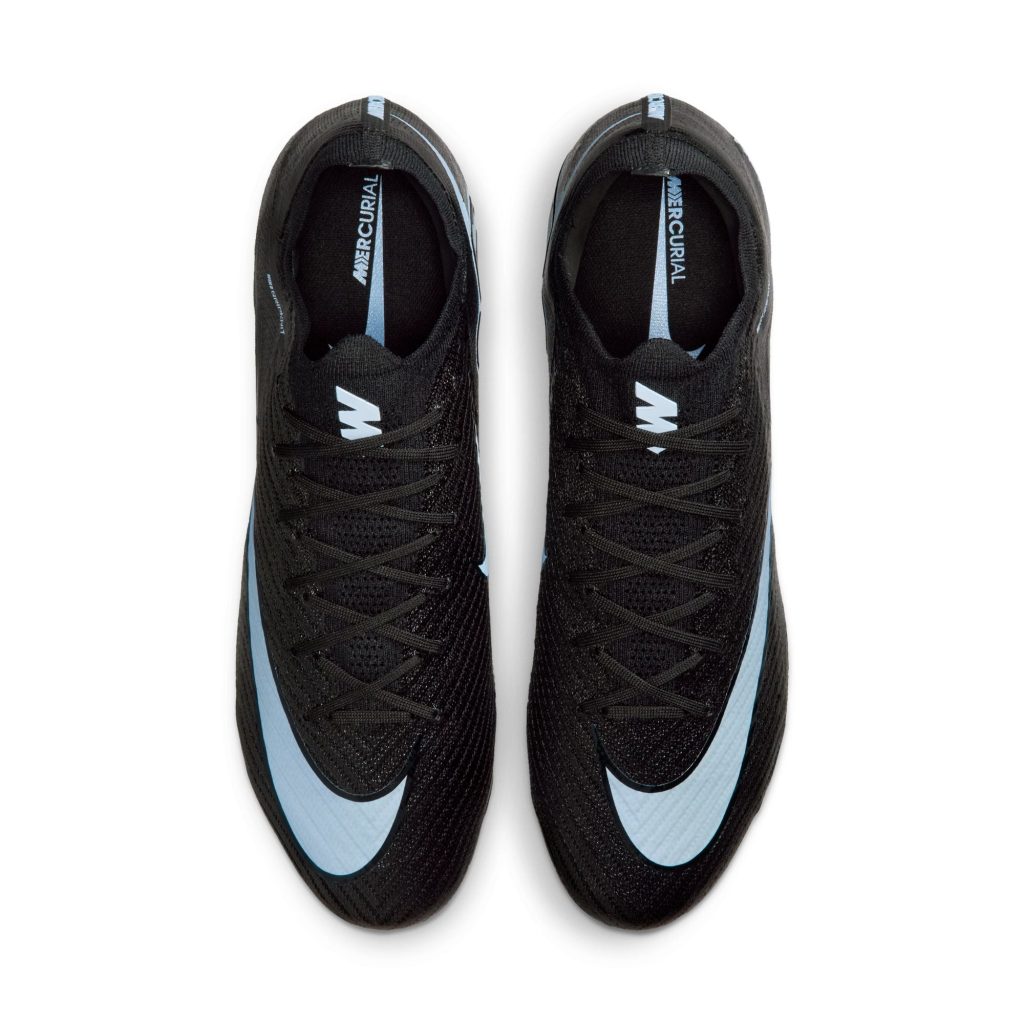 Nike Air Zoom Mercurial Vapor 16 Elite FG — Black / Ice Blue — Men’s 13