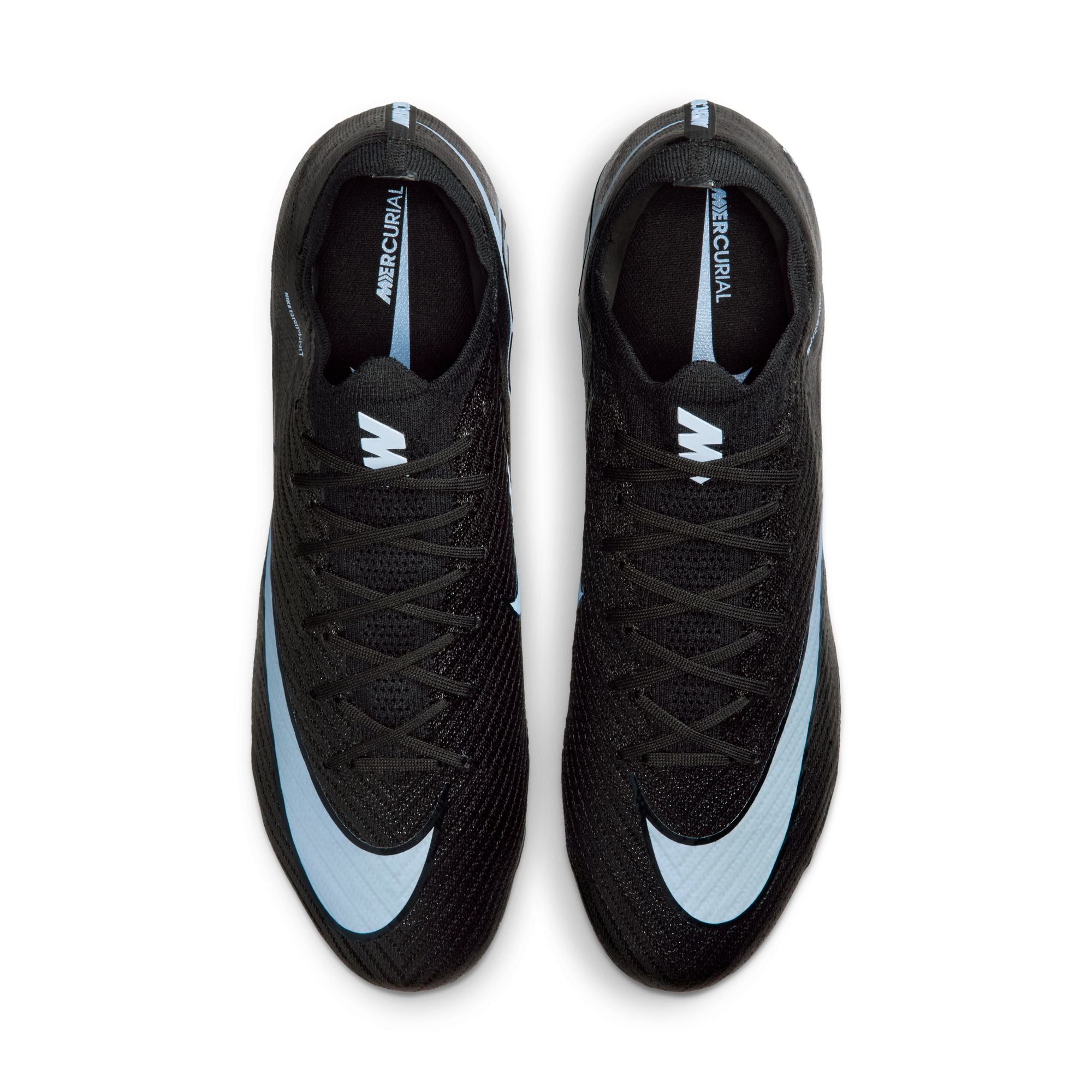 Nike Air Zoom Mercurial Vapor 16 Elite FG — Black / Ice Blue — Men’s 13