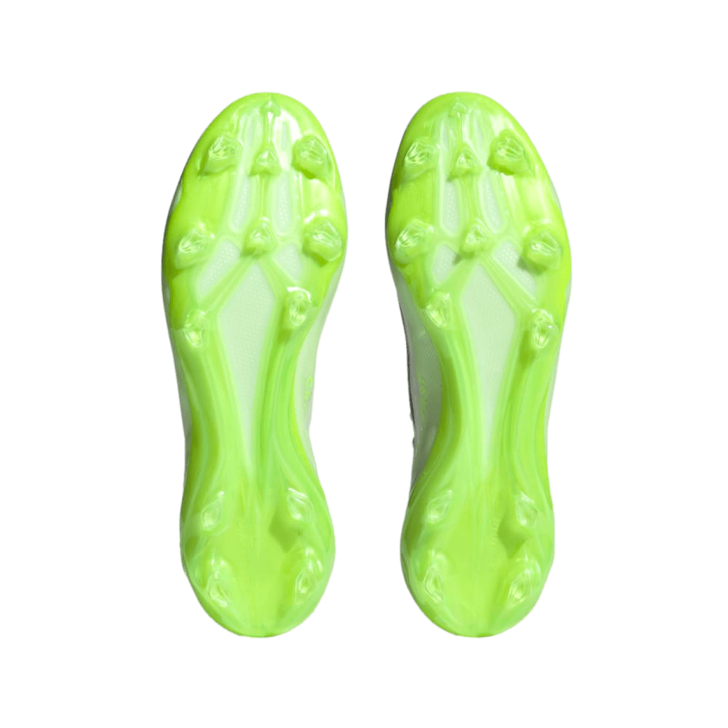 adidas X Crazyfast.1 FG — White / Black / Lucid Lemon — Men’s 13