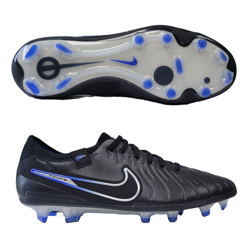 Nike Tiempo Legend 10 Elite FG — Black / Hyper Royal — Men’s 13