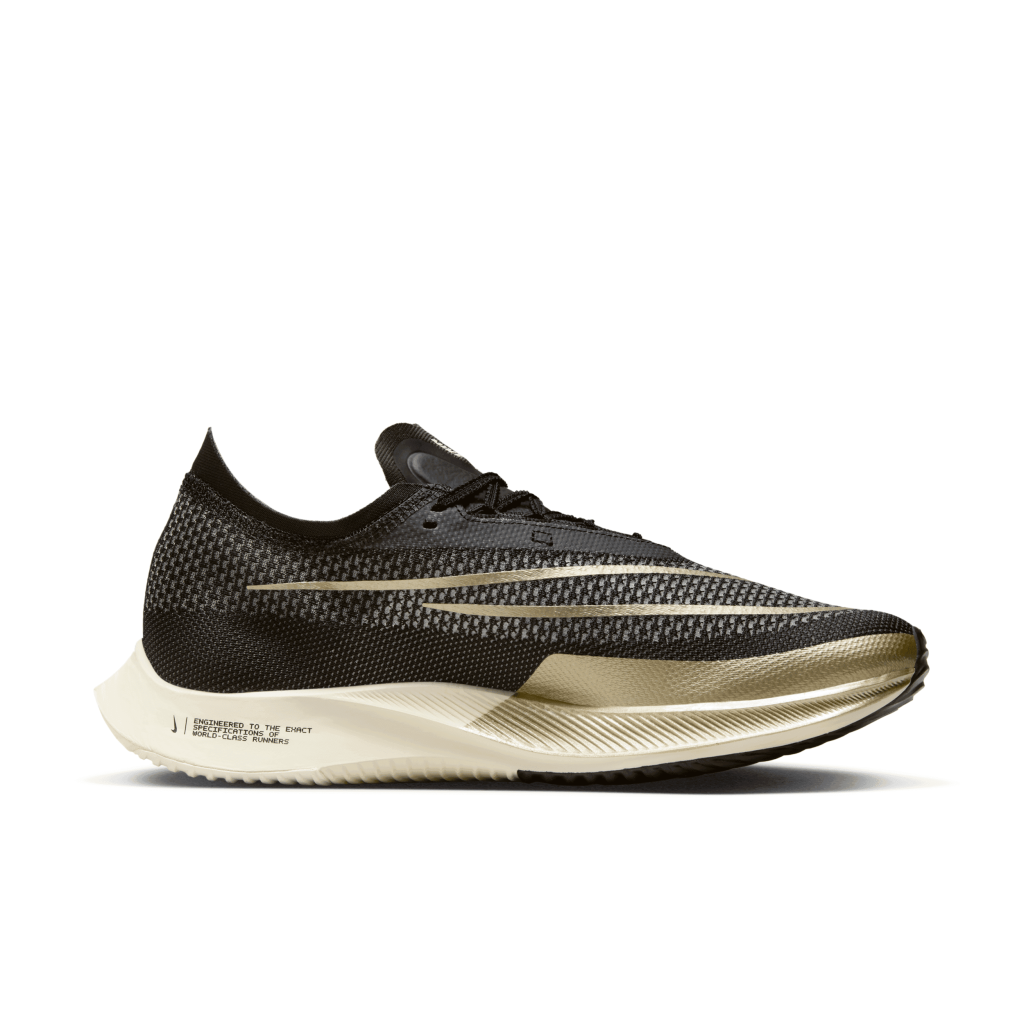 Nike ZoomX Streakfly — Black / Metallic Gold — Men’s 14