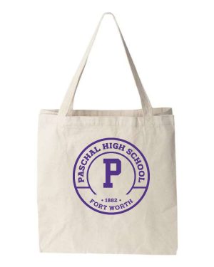 Paschal Panthers Canvas Tote Bag - Natural