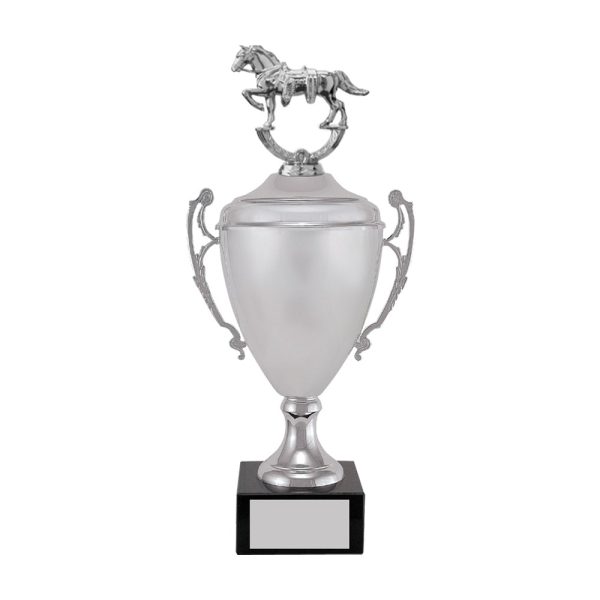 Modern Silver Cup Trophy — 25 in.